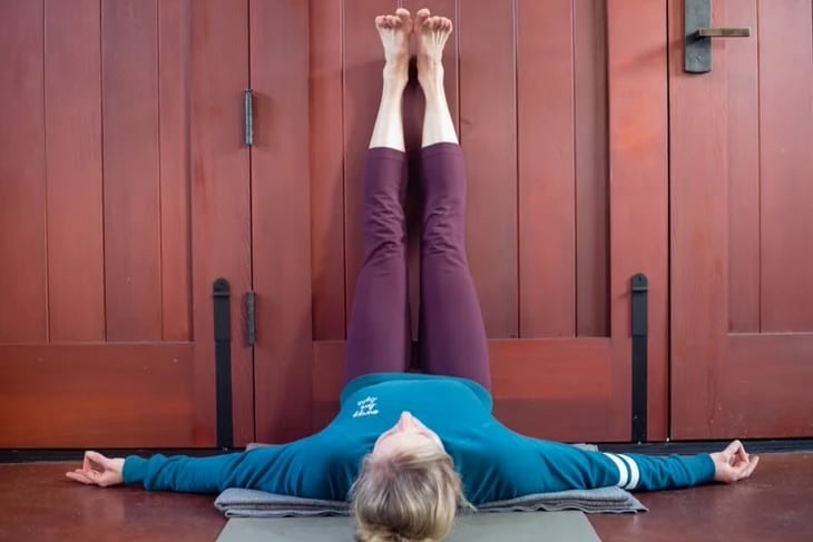 Waterfall pose